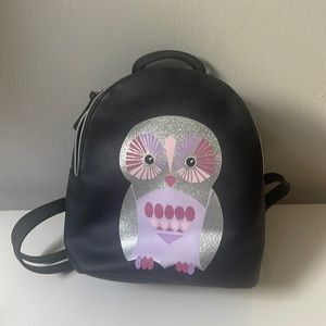 Small black backpack.